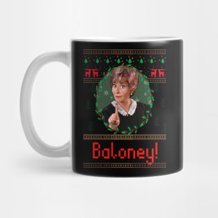 Judge Judy Ugly Christmas Sweater- Baloney Mug